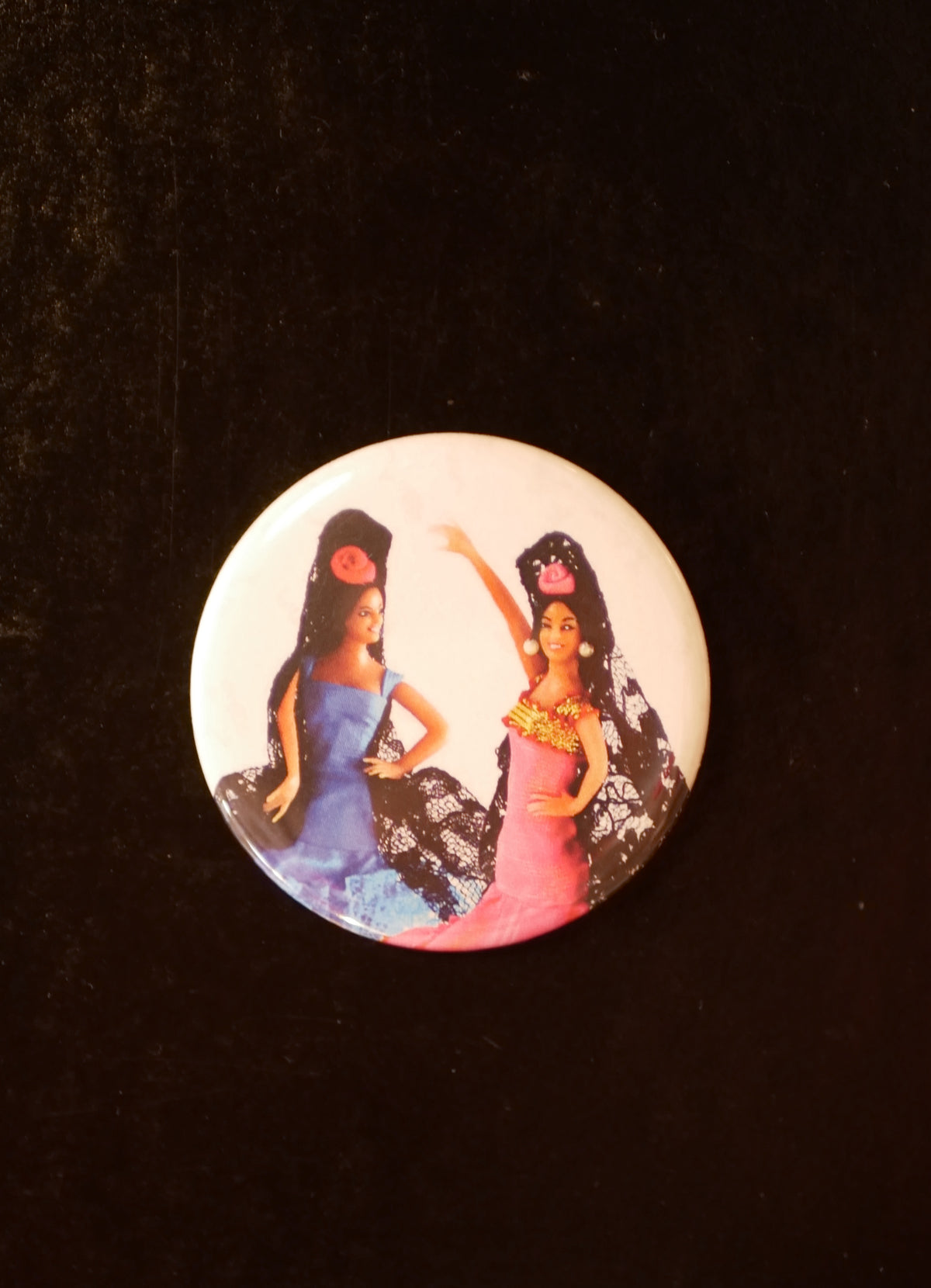 Chapa Pareja flamencas