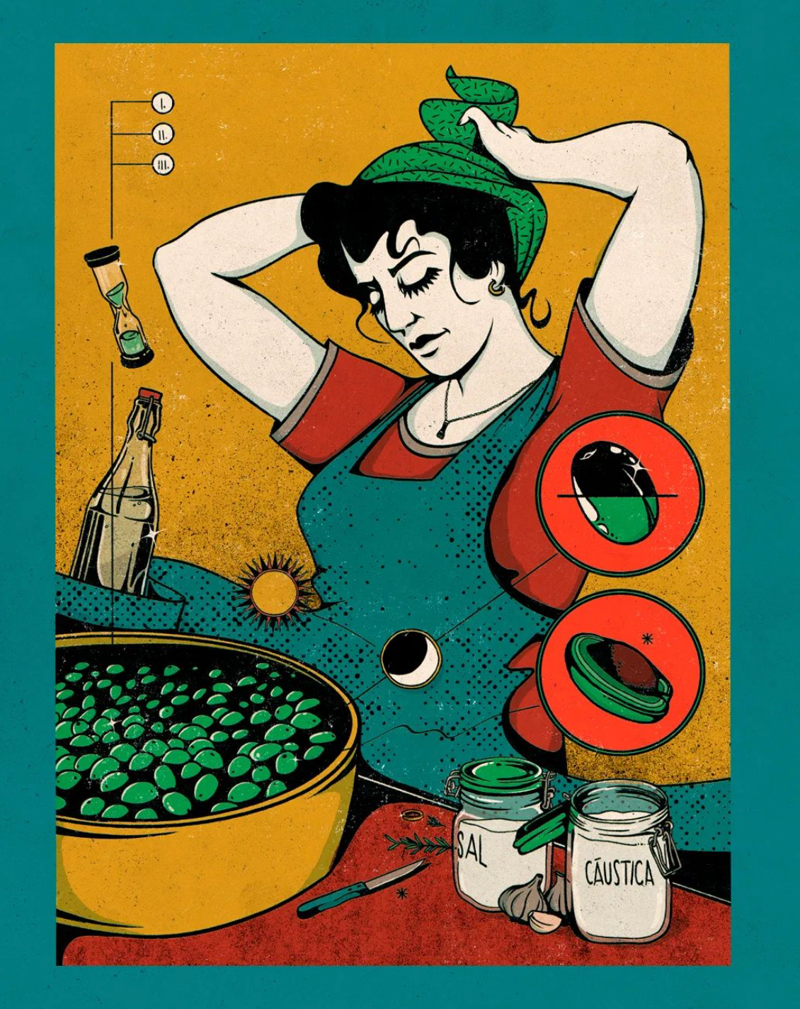 Aceitunas aliñás