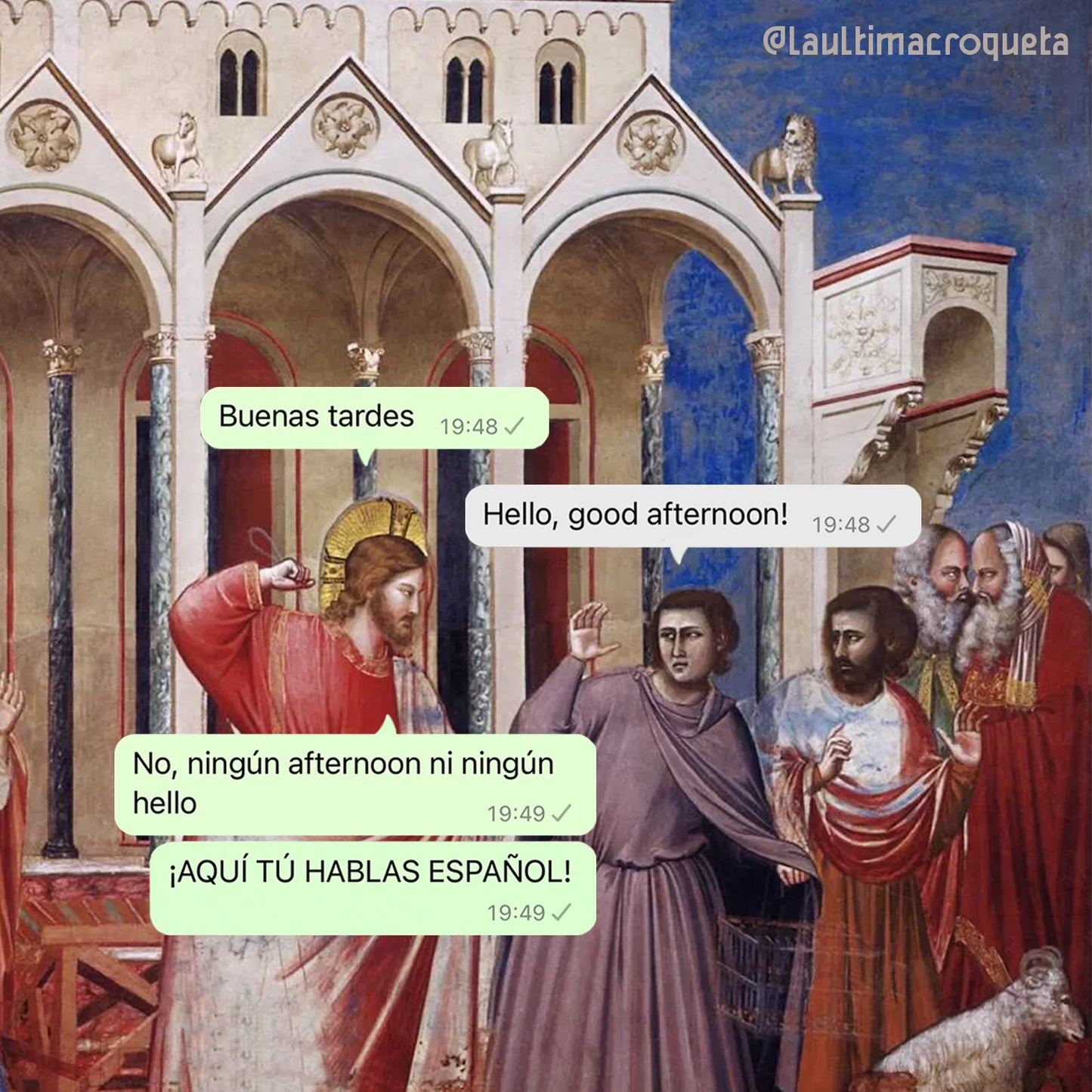 Aquí tú hablas español