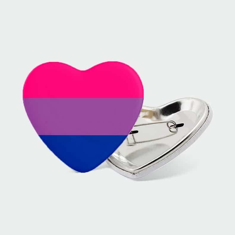 Chapa orgullo Bisexual