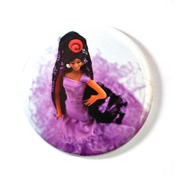 Chapa Flamenca malva