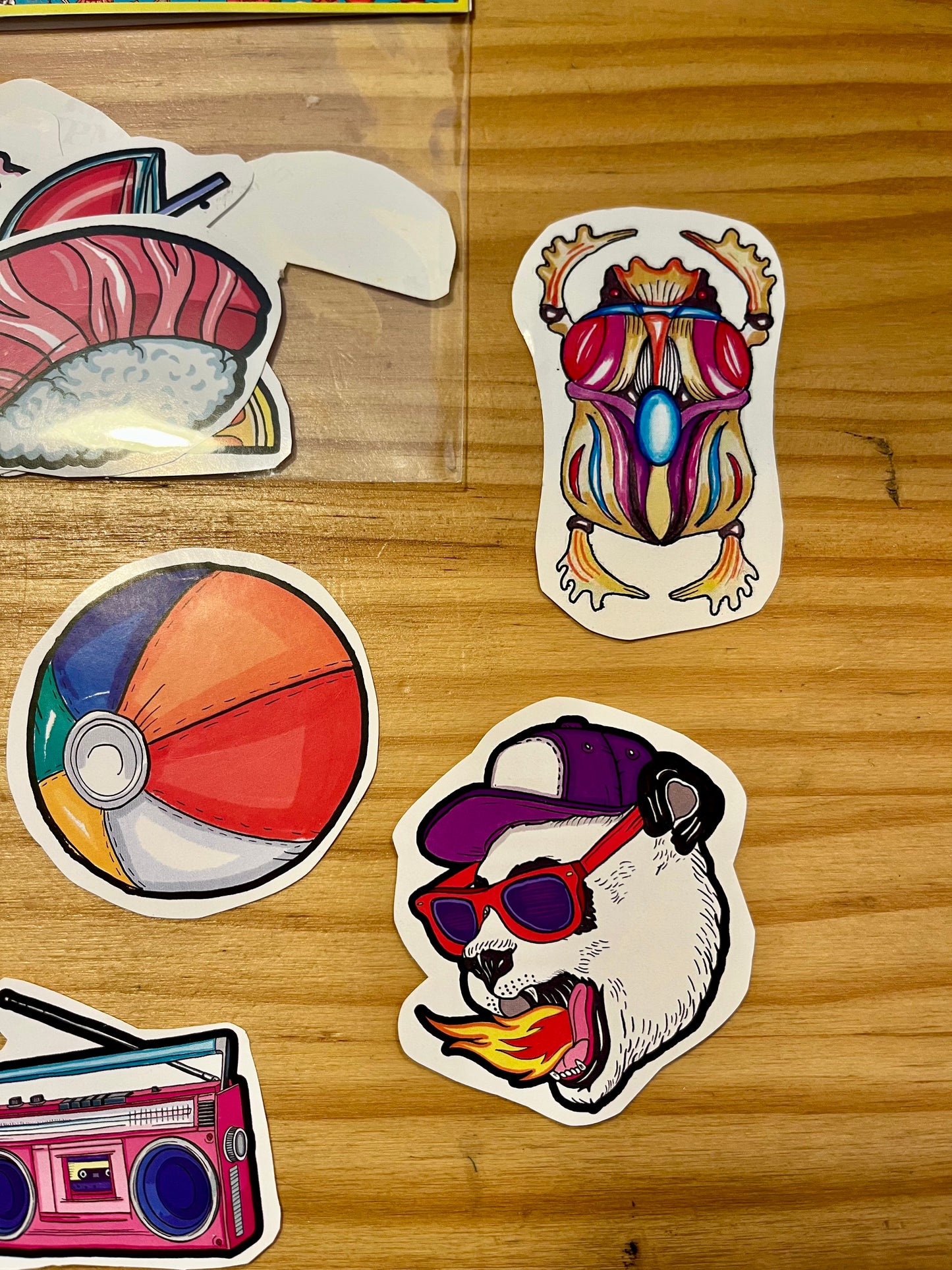 Pack Stickers El Dios de Los Tres
