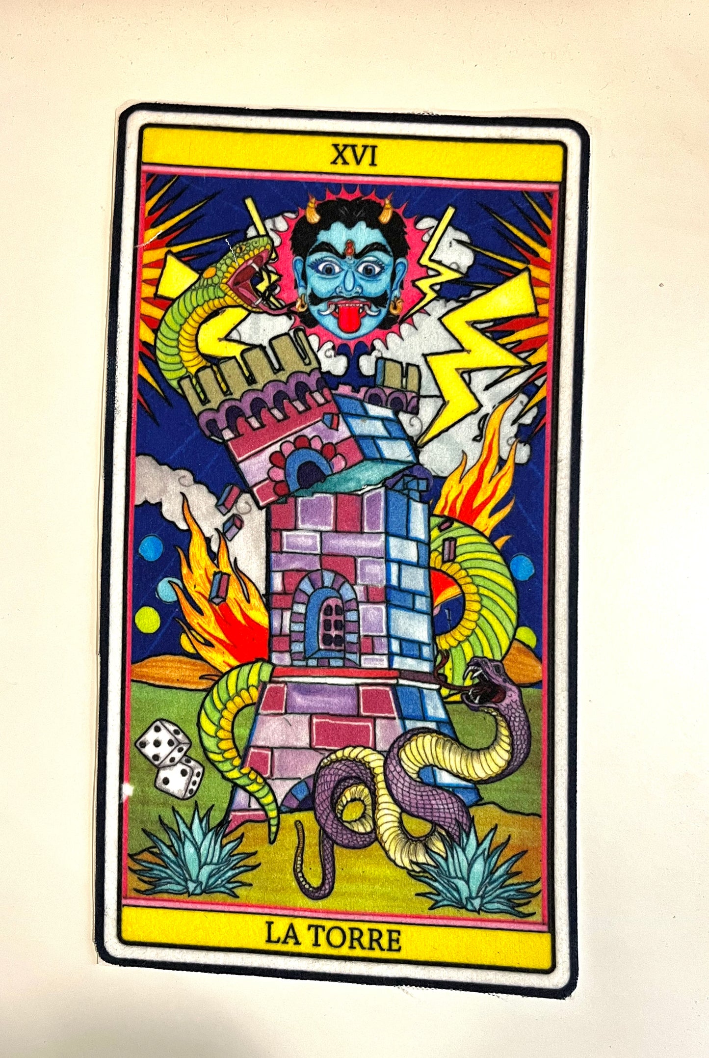 Parche carta tarot