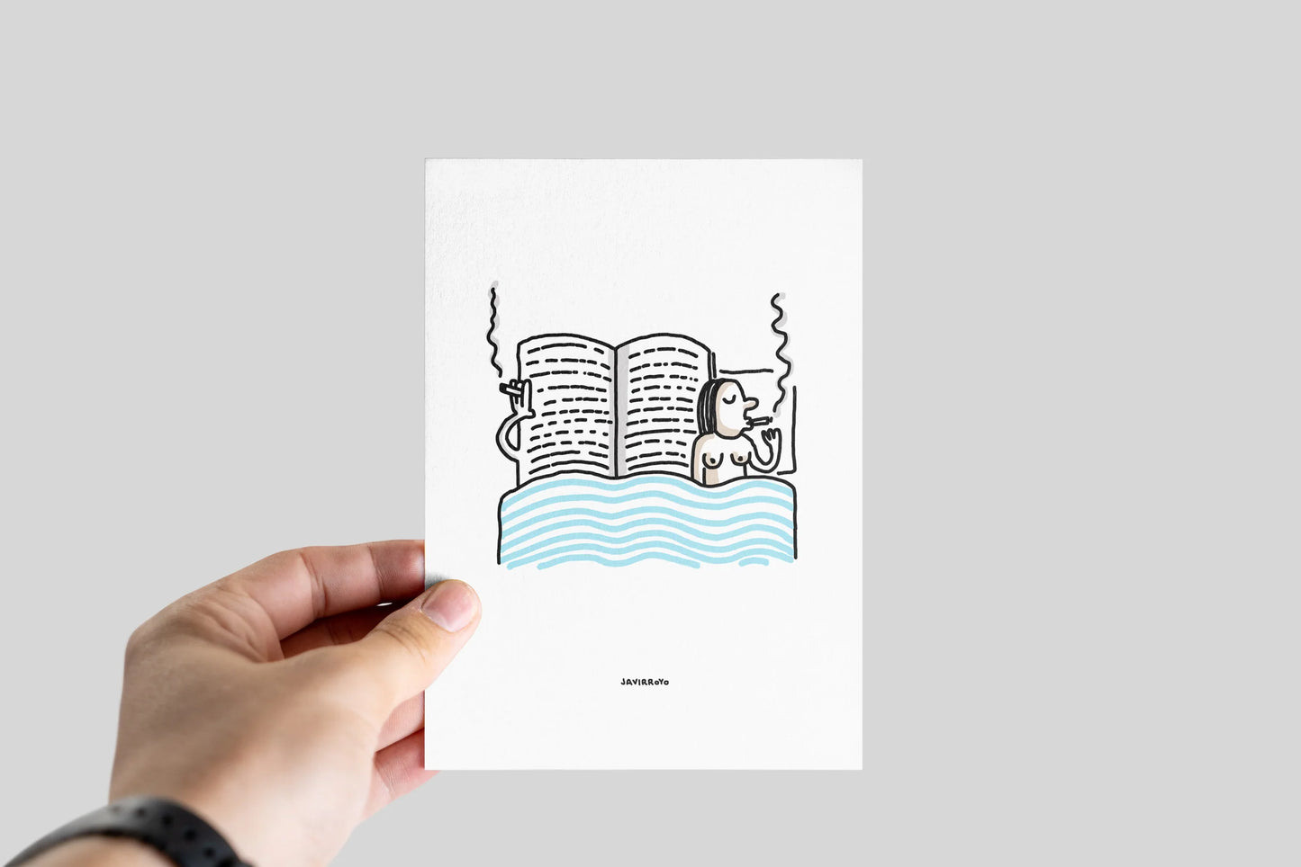 Libros y cama x Javi Royo