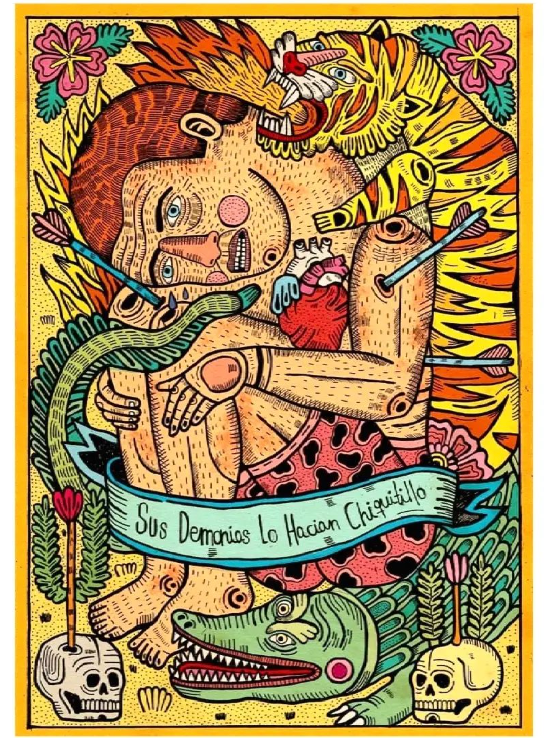 Sus demonios lo hacían chiquitillo