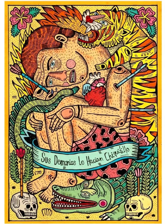 Sus demonios lo hacían chiquitillo