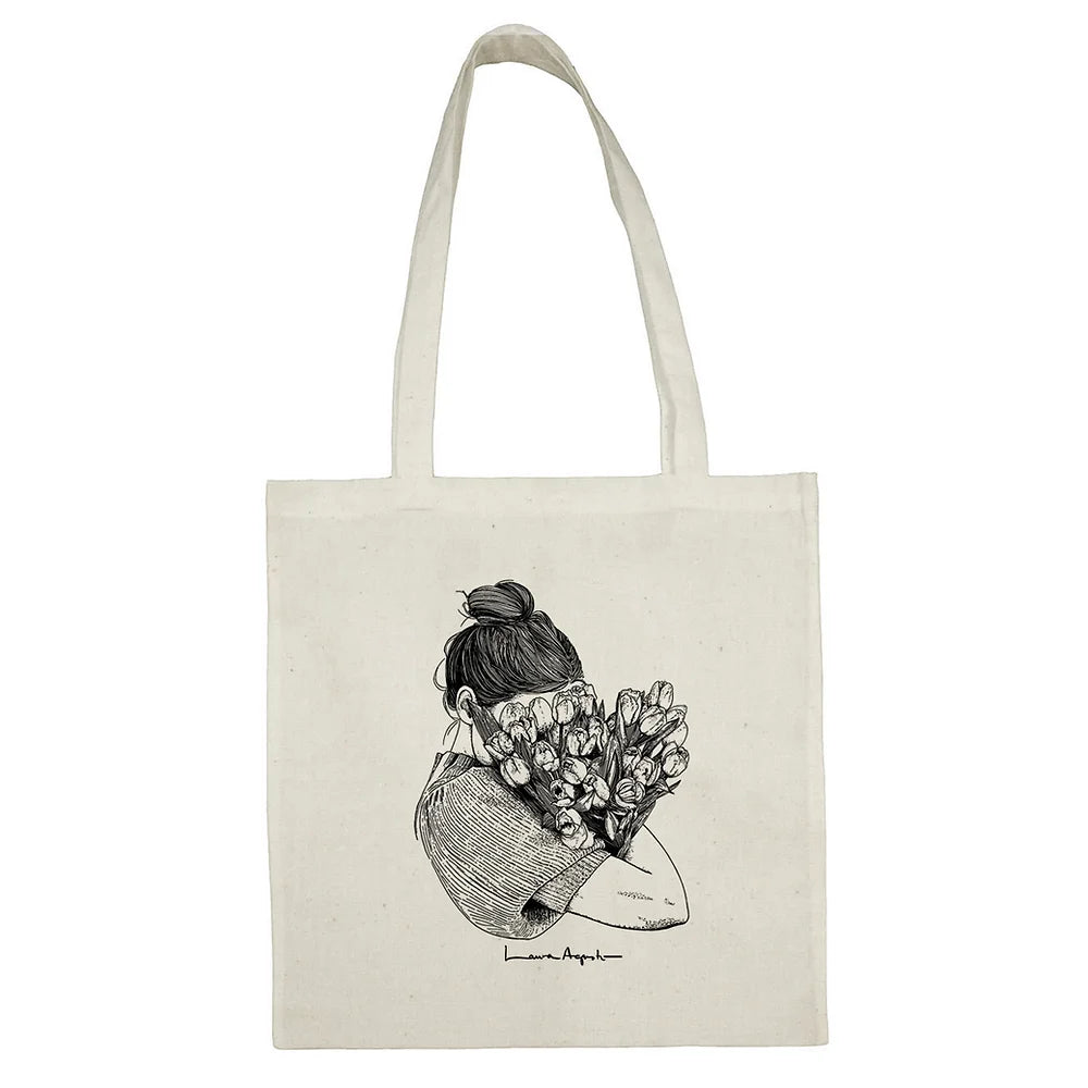 Tote Full of Tulips