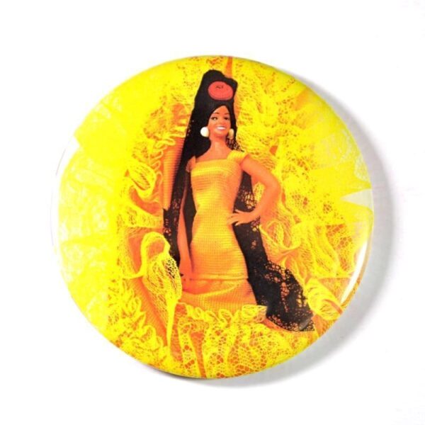 Imán Flamenca amarilla