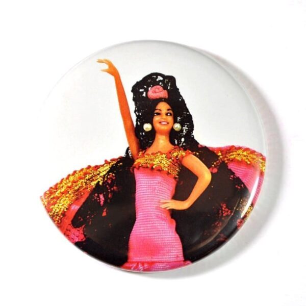 Imán Flamenca rosa