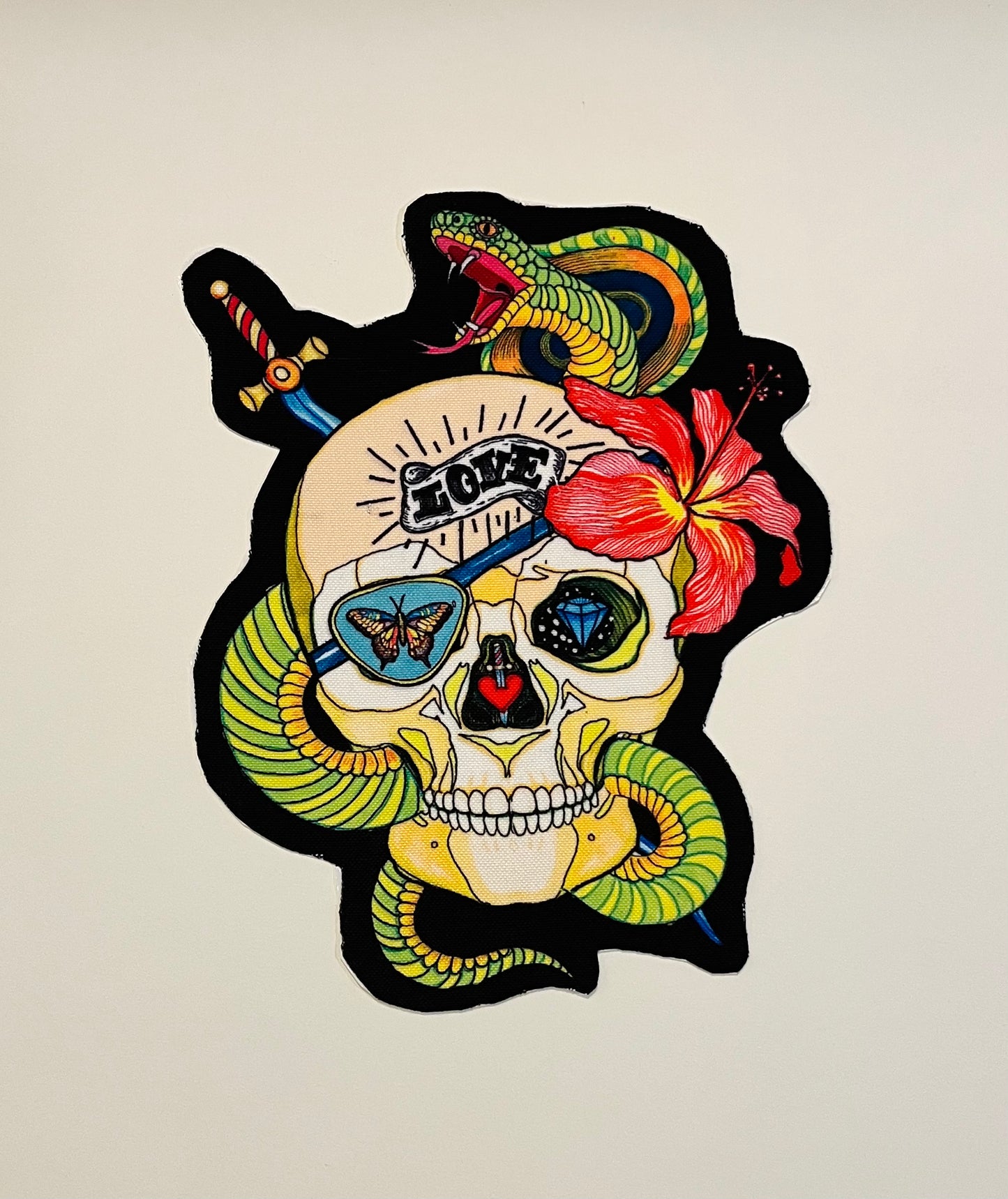 Parche Calavera pirata