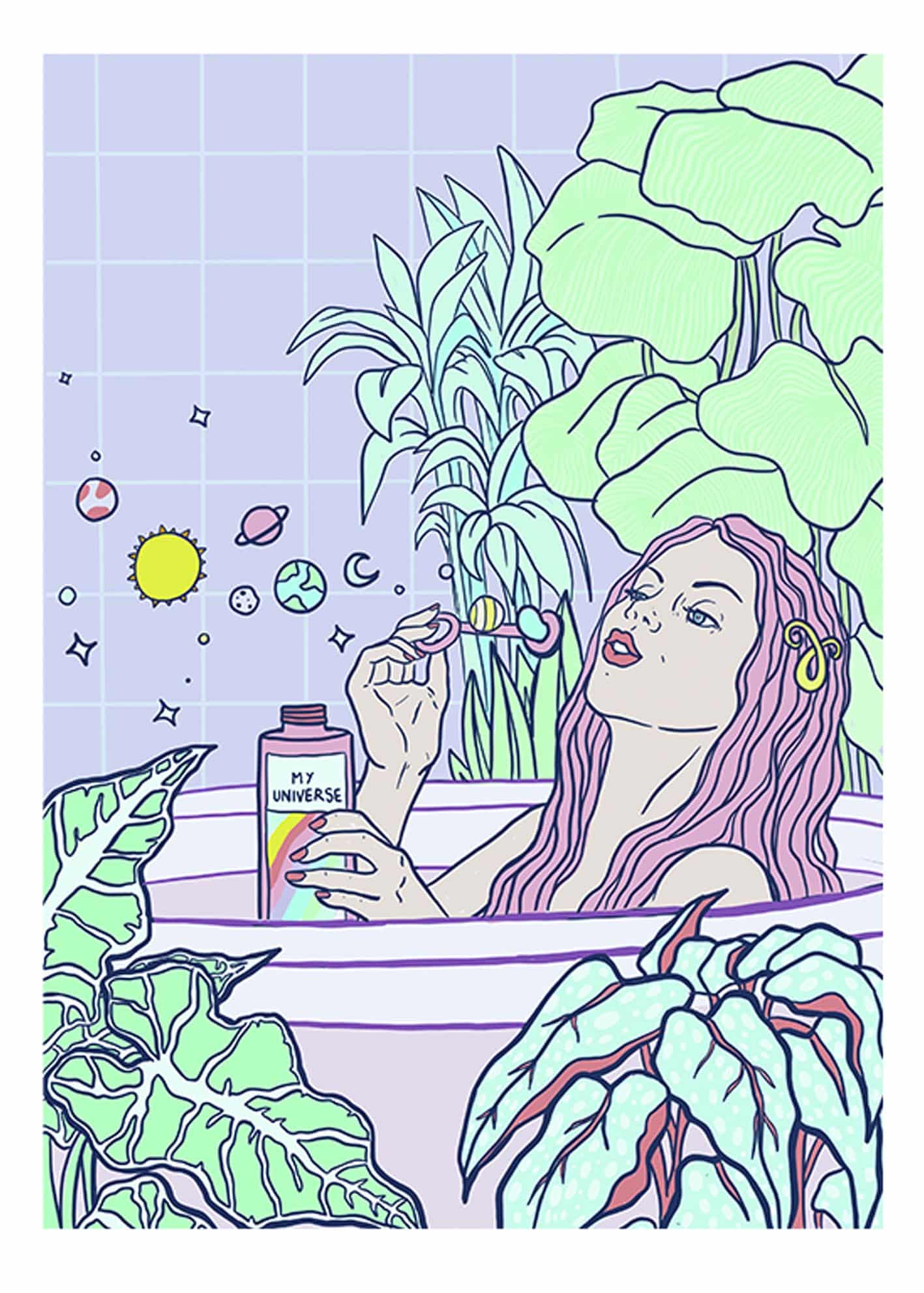 My universe | Bath Time Self Care Serie II