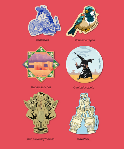 Pack Stickers The Sevillaner