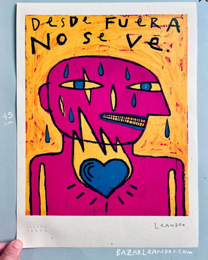 Desde fuera no se ve
