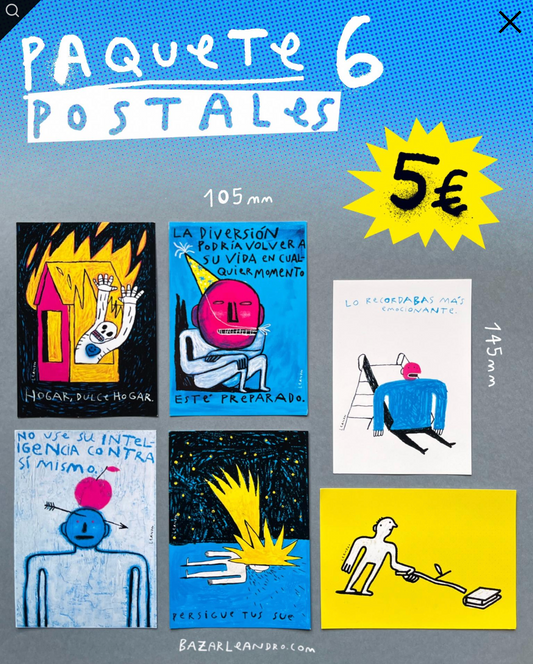 Pack postales Leandro Barea