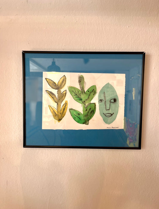 Plantas y carita