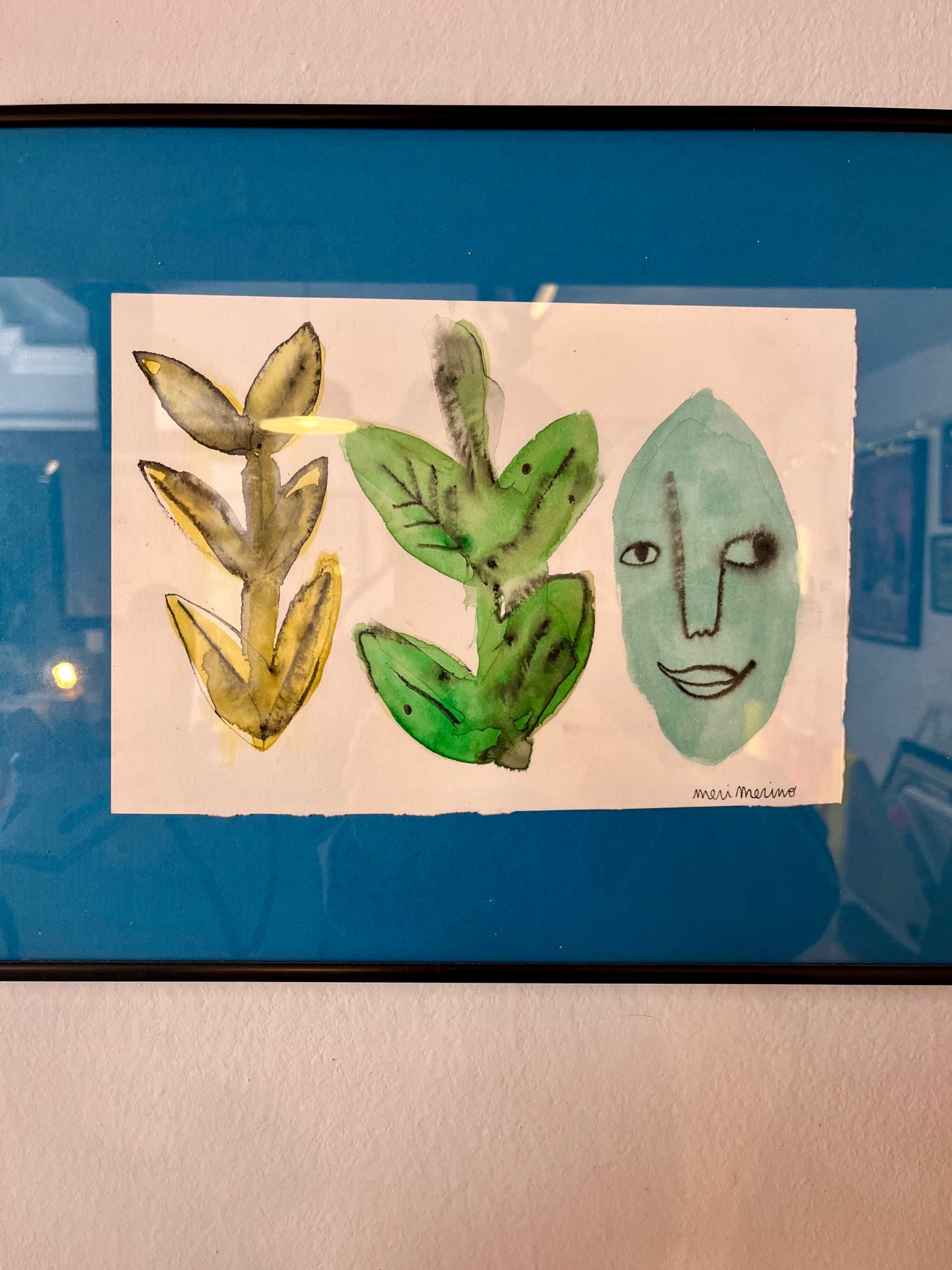 Plantas y carita