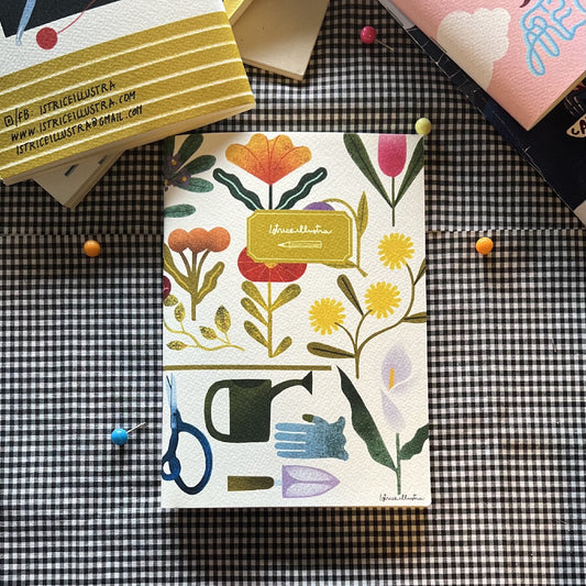 Cuaderno Jardinería