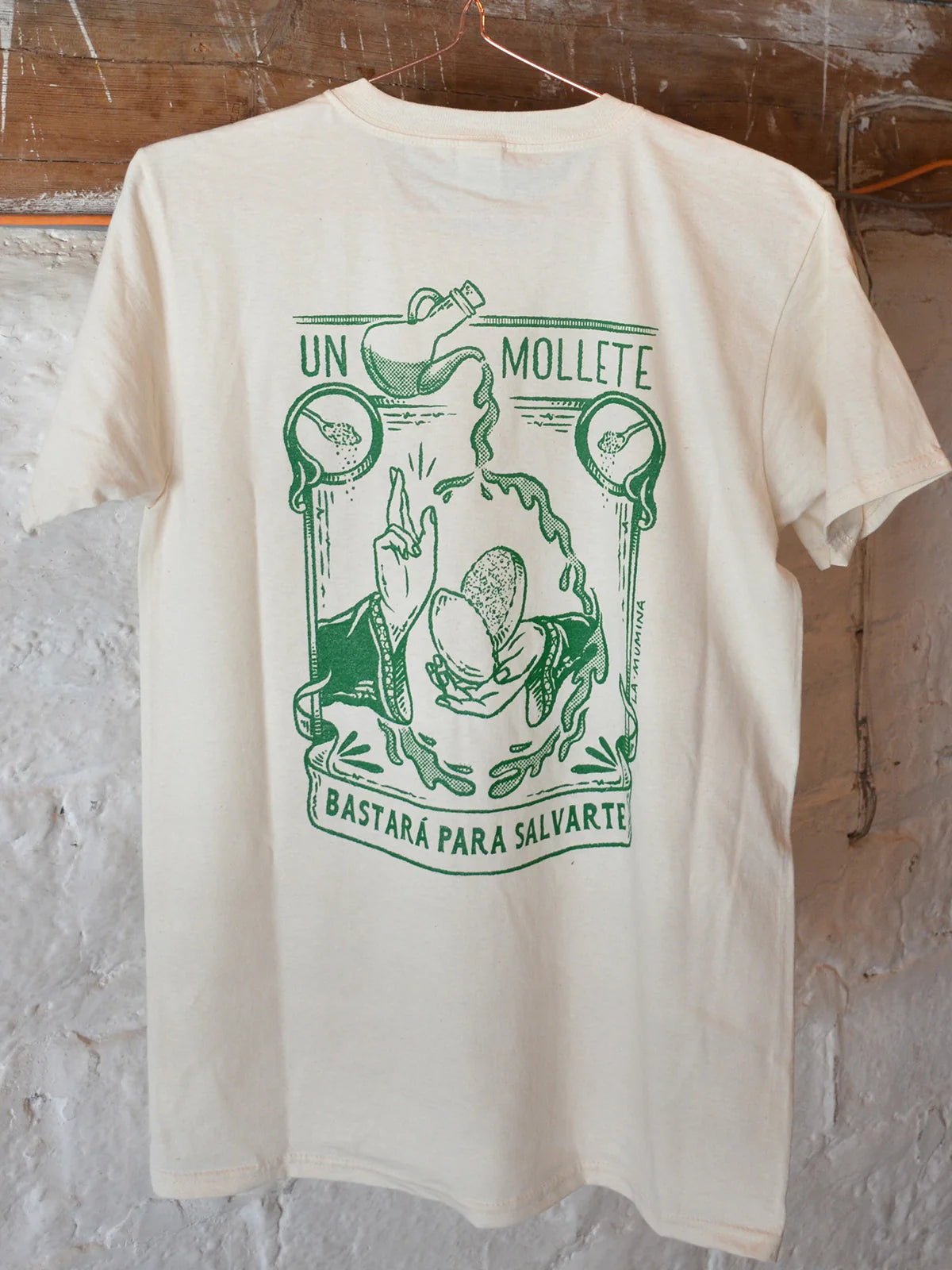 Camiseta mollete
