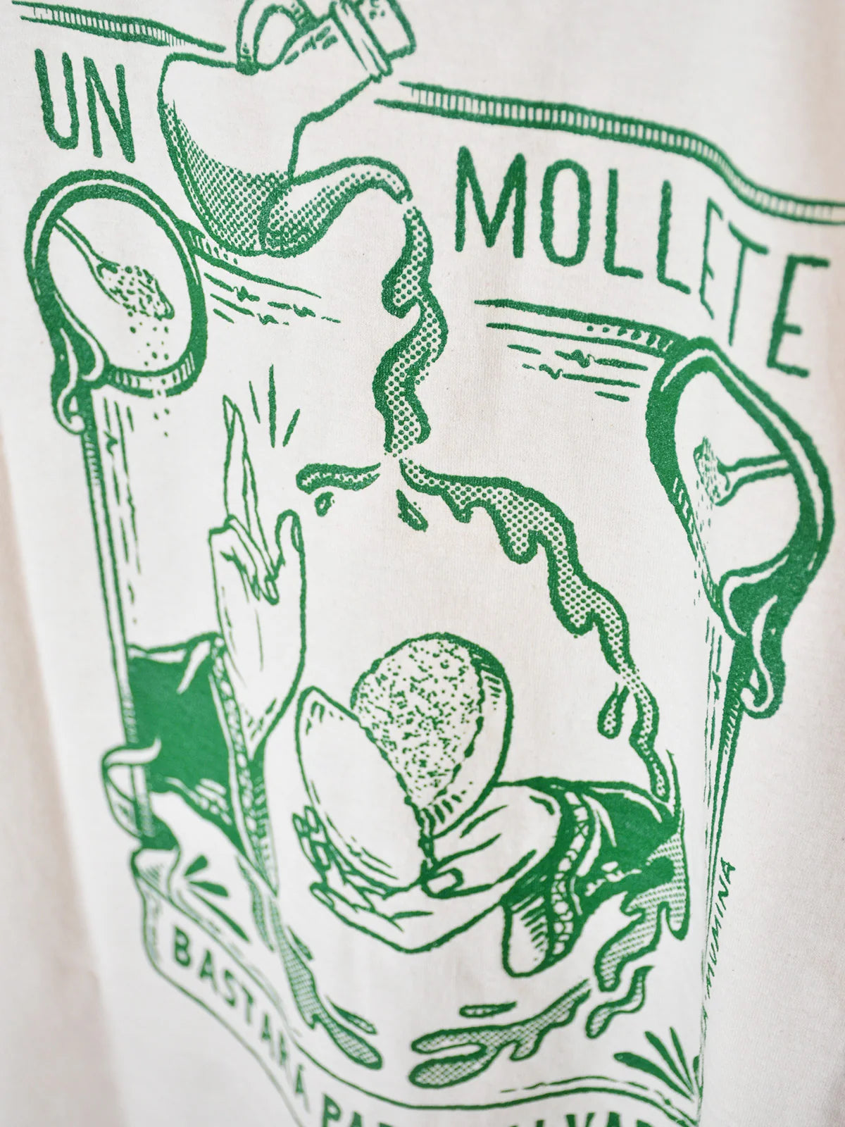 Camiseta mollete