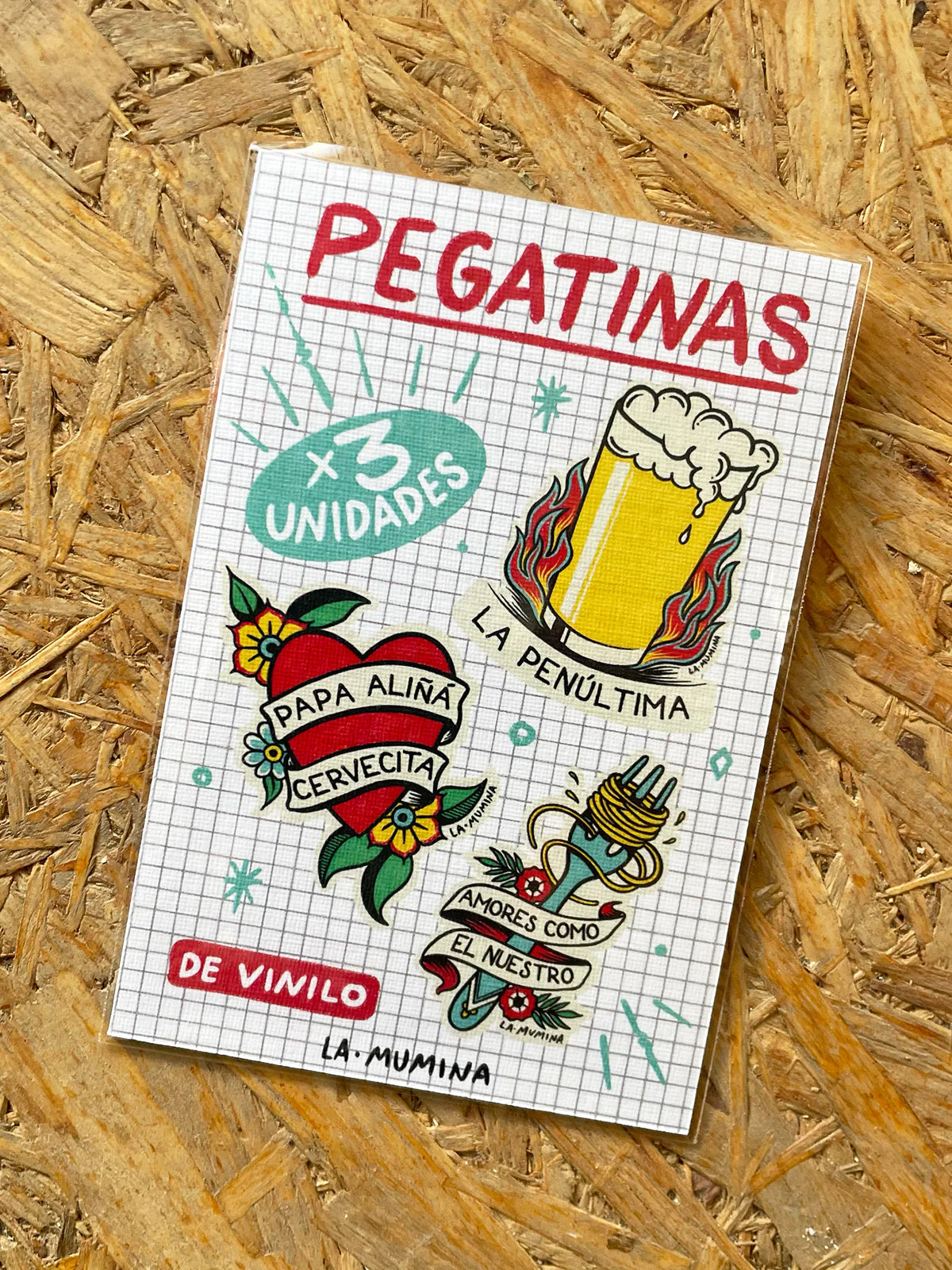 PACK STICKERS (cerveza)