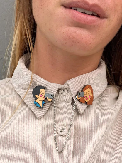 BROCHE DOBLE/ESPECIAL