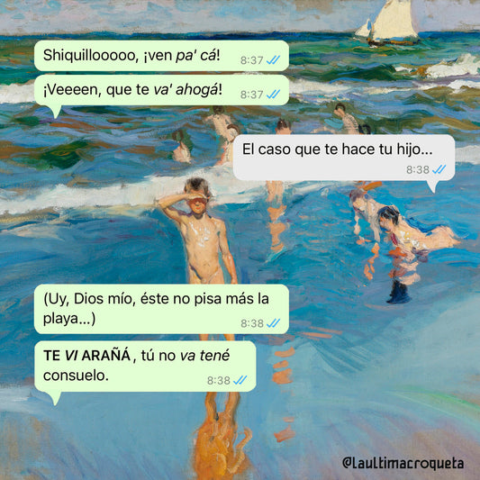 Te vi arañá (texto)