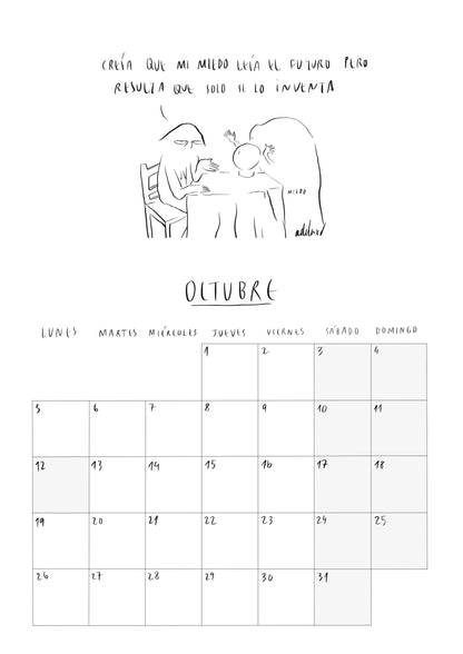 Calendario'26 Adela XD