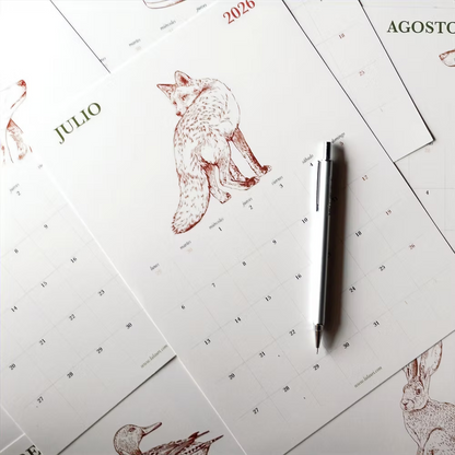 Calendario notas 2026