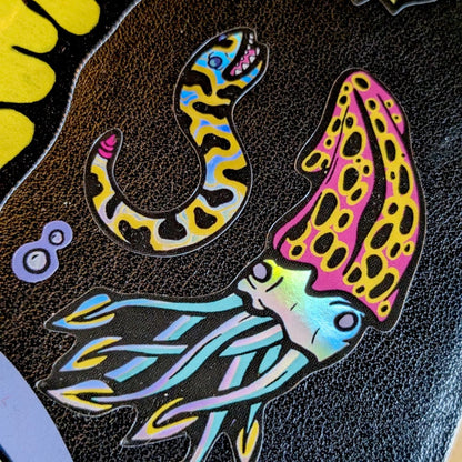 Pack Stickers Deep Sea Creatures