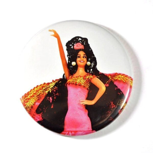 Imán Flamenca rosa