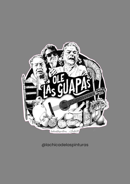 Sticker Ole las guapas