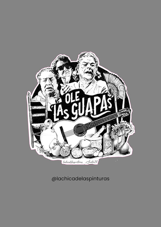 Sticker Ole las guapas