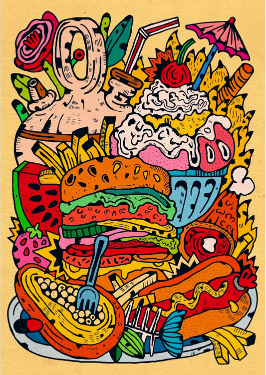 La vida es como un buffet de cinta