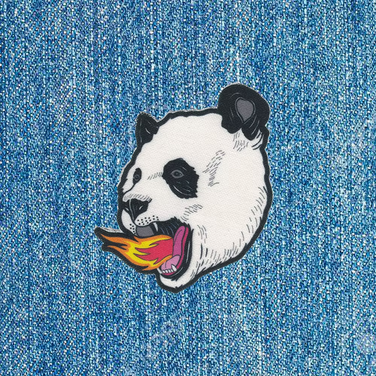 Parche Panda on Fire
