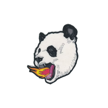 Parche Panda on Fire