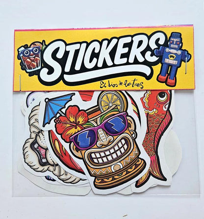 Pack New Stickers El Dios de los Tres