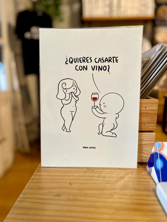 ¿Quieres casarte con vino?