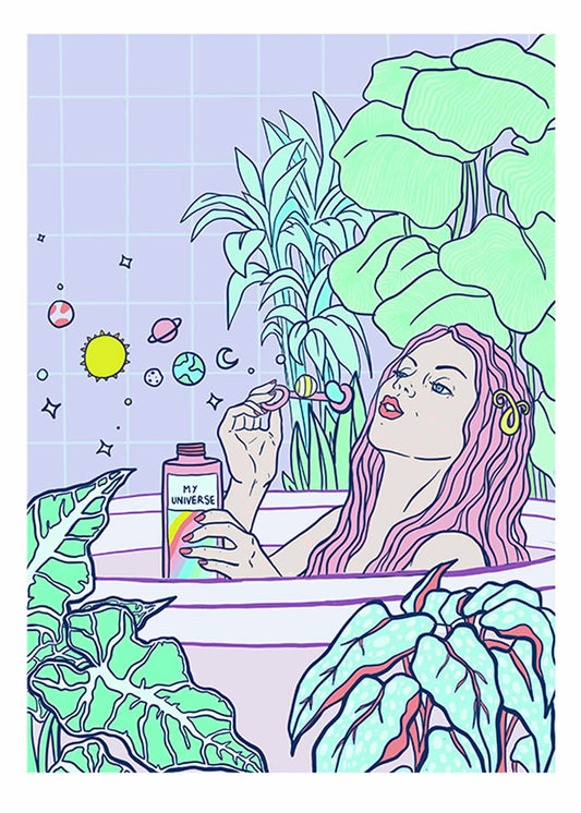 My universe | Bath Time Self Care Serie II