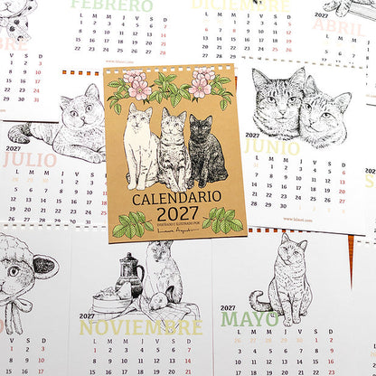 Calendario de mesa 2027