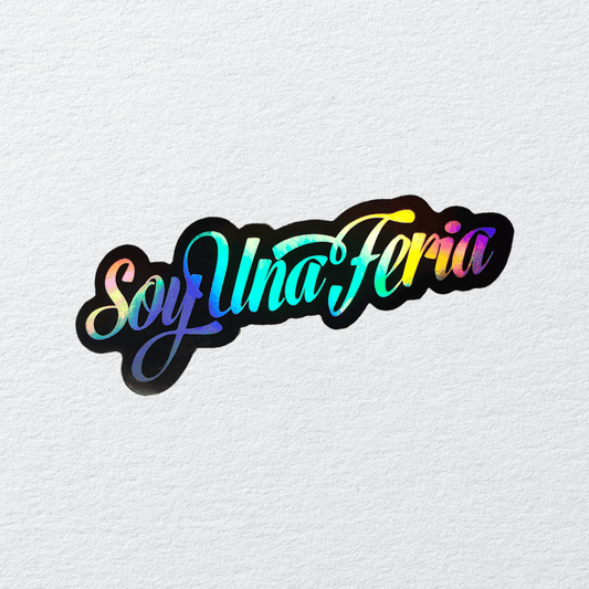 Sticker Soy una feria