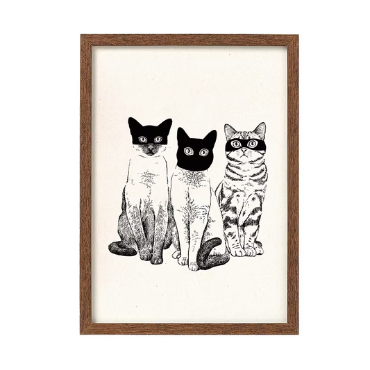 Three cats