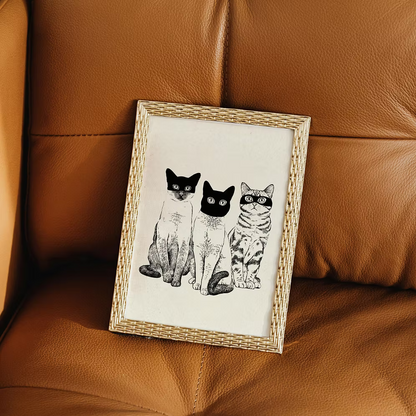 Three cats